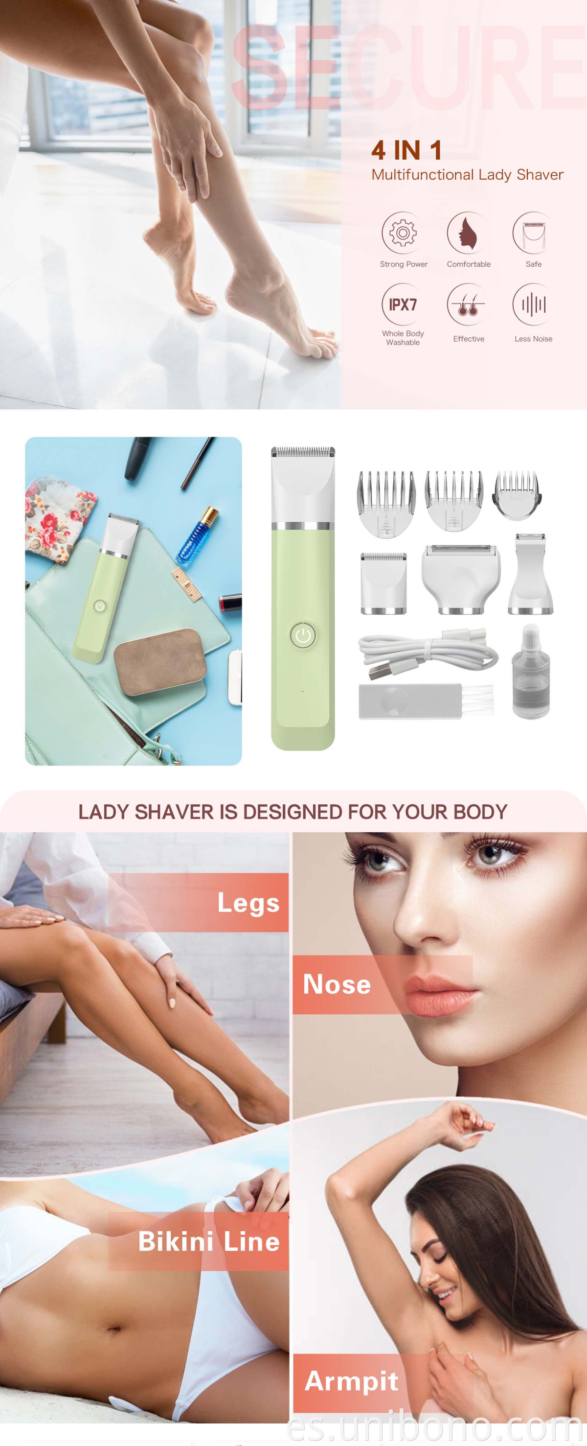 Women Bikini Hair Trimmer